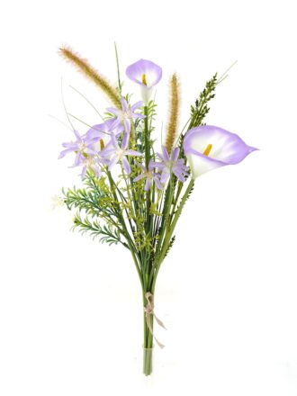 Artificial Flower 20*20*62cm Calla lily *7 bundle GS-16823017 Bouquet 3,000+ sqm showroom with thousands of artificial flowers, plants & trees ready for global sourcing.