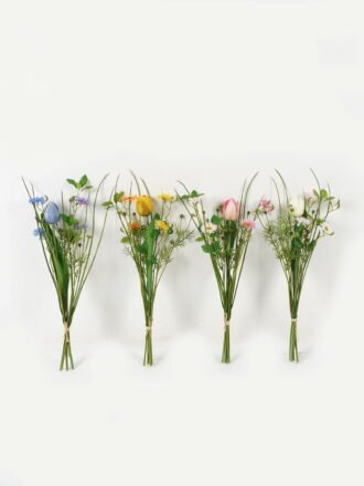 Artificial Flower 20*20*57cm Vaccaria *4 bundle GS-16823021-W1 Bouquet 3,000+ sqm showroom with thousands of artificial flowers, plants & trees ready for global sourcing.