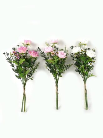 Artificial Flower 22*20*52cm Hepatica *5 bundle GS-16823019-W1 Bouquet 3,000+ sqm showroom with thousands of artificial flowers, plants & trees ready for global sourcing.