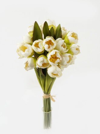 Artificial Flower 17*17*33cm Convallaria *24 bundle GS-12823005-R1 Bouquet 3,000+ sqm showroom with thousands of artificial flowers, plants & trees ready for global sourcing.
