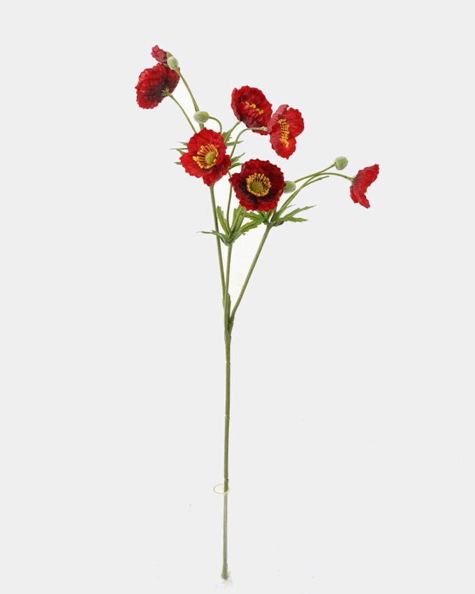 Artificial Flower 18*18*63cm Coquelicot *3 single stem GS-09823012-R2 Single Flowers YeahFlower is one of Chinese leading OEM manufacturers and exporters , supplying the silk flowers, wholesale artificial trees