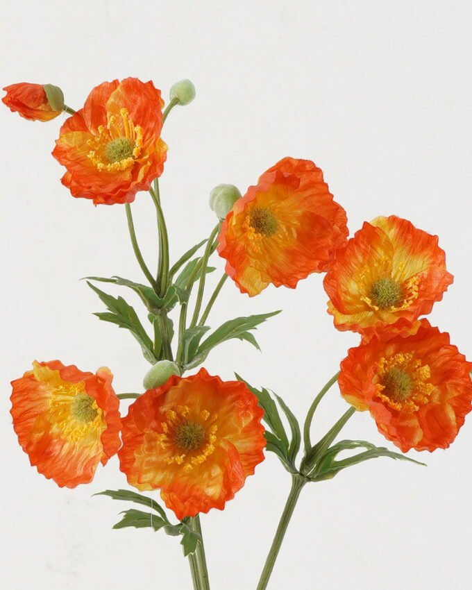 Artificial Flower 18*18*63cm Coquelicot *3 single stem GS-09823012 Single Flowers YeahFlower is one of Chinese leading OEM manufacturers and exporters , supplying the silk flowers, wholesale artificial trees