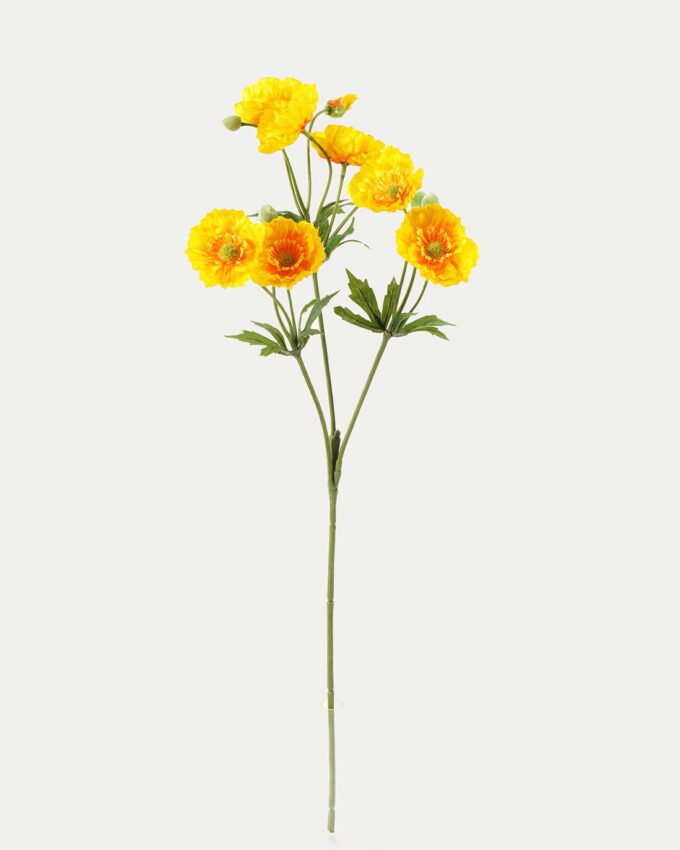 Artificial Flower 18*18*63cm Coquelicot *3 single stem GS-09823012 Single Flowers YeahFlower is one of Chinese leading OEM manufacturers and exporters , supplying the silk flowers, wholesale artificial trees