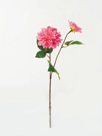 Artificial Flower 18*18*60cm Dahlia *2 moist real touch single stem GS-46123004-P1 Single Flowers 3,000+ sqm showroom with thousands of artificial flowers, plants & trees ready for global sourcing.