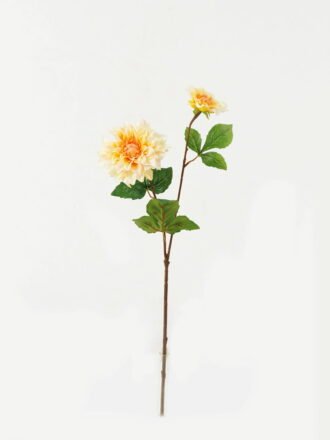 Artificial Flower 18*18*60cm Dahlia *2 moist real touch single stem GS-46123004-W2 Single Flowers 3,000+ sqm showroom with thousands of artificial flowers, plants & trees ready for global sourcing.