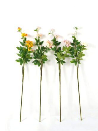 Artificial Flower 23*23*102cm Dahlia *3 single stem GS-27923017-Y1 Single Flowers 3,000+ sqm showroom with thousands of artificial flowers, plants & trees ready for global sourcing.