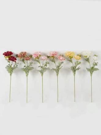 Artificial Flower 18*18*59cm Dahlia *3 single stem GS-58823012-P3 Single Flowers 3,000+ sqm showroom with thousands of artificial flowers, plants & trees ready for global sourcing.
