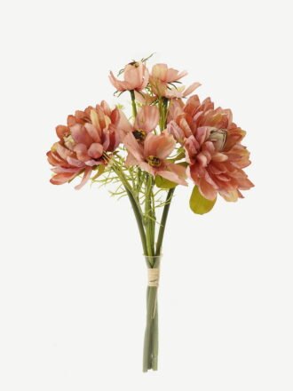 Artificial Flower 17*17*28cm Dahlia *4 bundle GS-58823022 Bouquet 3,000+ sqm showroom with thousands of artificial flowers, plants & trees ready for global sourcing.