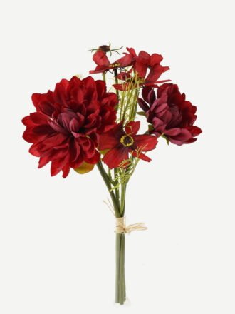 Artificial Flower 18*18*27cm Dahlia *5 bundle GS-58823023 Bouquet 3,000+ sqm showroom with thousands of artificial flowers, plants & trees ready for global sourcing.