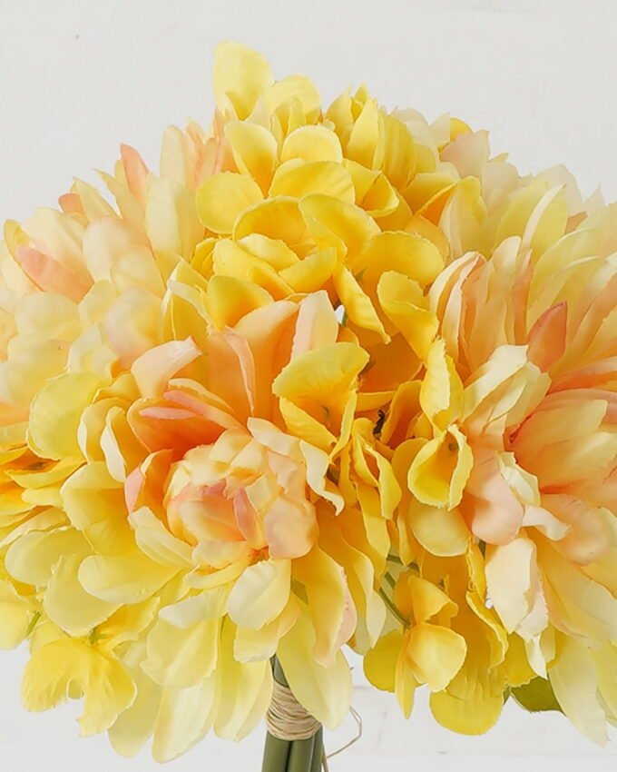 Artificial Flower 18*18*27cm Dahlia *5 bundle GS-58823023 Bouquet YeahFlower is one of Chinese leading OEM manufacturers and exporters , supplying the silk flowers, wholesale artificial trees