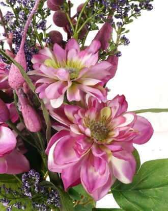 Artificial Flower 24*24*44cm  Dahlia bush GS-27923010-Z1 Flowers Bush YeahFlower is one of Chinese leading OEM manufacturers and exporters , supplying the silk flowers, wholesale artificial trees