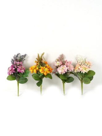 Artificial Flower 30*30*52cm Hydrangea *7 bush GS-17723009 Flowers Bush 3,000+ sqm showroom with thousands of artificial flowers, plants & trees ready for global sourcing.