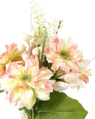 Artificial Flower 24*24*44cm  Dahlia bush GS-27923010 Flowers Bush YeahFlower is one of Chinese leading OEM manufacturers and exporters , supplying the silk flowers, wholesale artificial trees