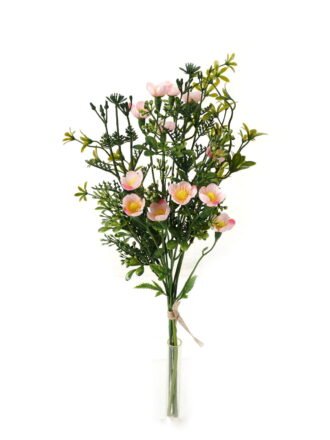 Artificial Flower 22*20*52cm Hepatica *5 bundle GS-16823019 Bouquet 3,000+ sqm showroom with thousands of artificial flowers, plants & trees ready for global sourcing.