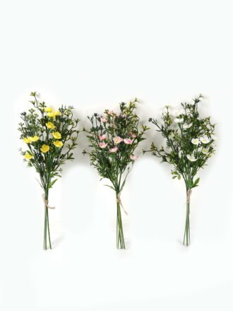 Artificial Flower 22*20*52cm Hepatica *5 bundle GS-16823019-P1 Bouquet 3,000+ sqm showroom with thousands of artificial flowers, plants & trees ready for global sourcing.