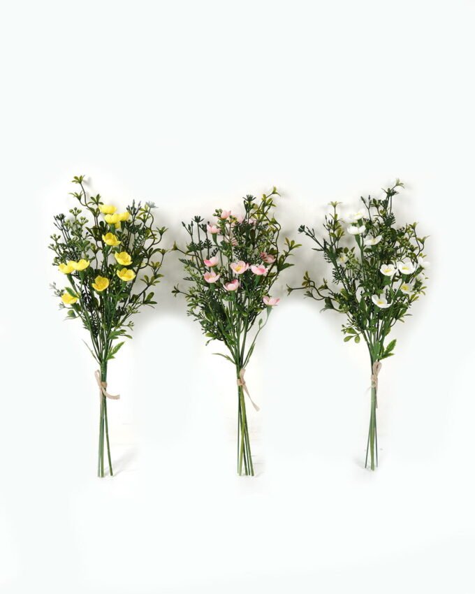 Artificial Flower 22*20*52cm Hepatica *5 bundle GS-16823019 Bouquet YeahFlower is one of Chinese leading OEM manufacturers and exporters , supplying the silk flowers, wholesale artificial trees