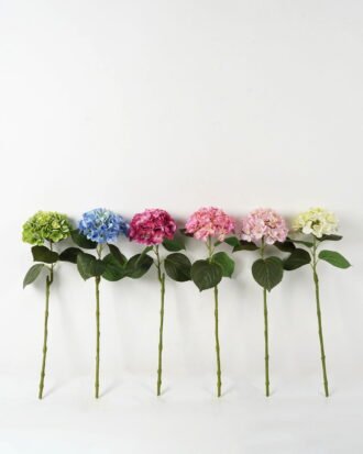 Artificial Flower 23*23*62cm Hydrangea *18 single stem GS-09823005 Single Flowers YeahFlower is one of Chinese leading OEM manufacturers and exporters , supplying the silk flowers, wholesale artificial trees