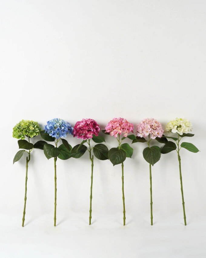 Artificial Flower 23*23*62cm Hydrangea *18 single stem GS-09823005 Single Flowers YeahFlower is one of Chinese leading OEM manufacturers and exporters , supplying the silk flowers, wholesale artificial trees