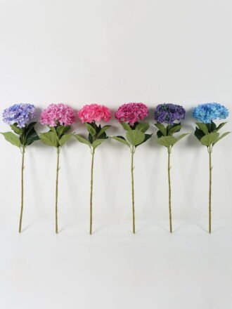 Artificial Flower 18*18*62cm Hydrangea *54 single stem GS-17723014-Z2 Single Flowers 3,000+ sqm showroom with thousands of artificial flowers, plants & trees ready for global sourcing.