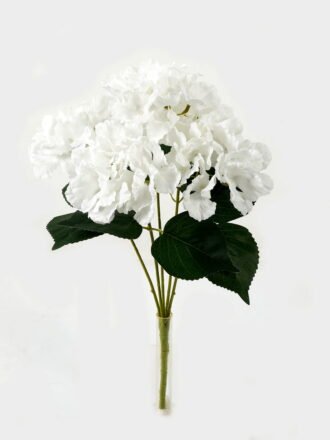 Artificial Flower 24*45cm  Hydrangea *5 bush GS-48223001KIK-B1 Flowers Bush 3,000+ sqm showroom with thousands of artificial flowers, plants & trees ready for global sourcing.
