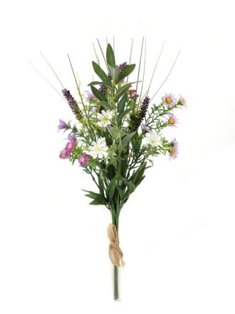 Artificial Flower 22*20*52cm Hepatica *5 bundle GS-16823019 Bouquet 3,000+ sqm showroom with thousands of artificial flowers, plants & trees ready for global sourcing.