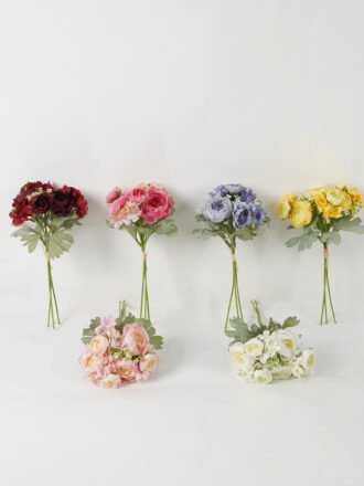 Artificial Flower 18*18*34cm Tulipa *12 bundle(Burn the side) GS-12823003 Bouquet 3,000+ sqm showroom with thousands of artificial flowers, plants & trees ready for global sourcing.