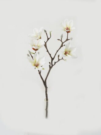 Artificial Flower 22*22*48cm Magnolia *2 single stem GS-66923015 Single Flowers 3,000+ sqm showroom with thousands of artificial flowers, plants & trees ready for global sourcing.