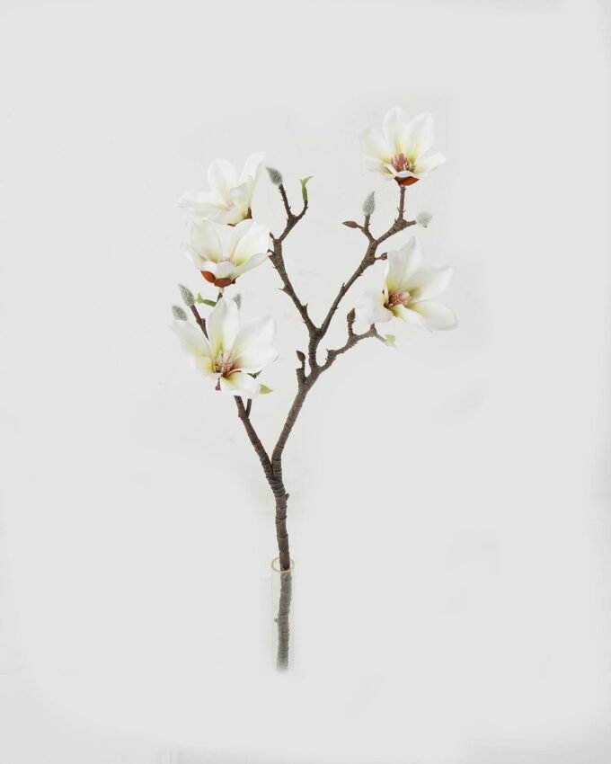 Artificial Flower 22*22*48cm Magnolia *2 single stem GS-66923015-W1 Single Flowers YeahFlower is one of Chinese leading OEM manufacturers and exporters , supplying the silk flowers, wholesale artificial trees
