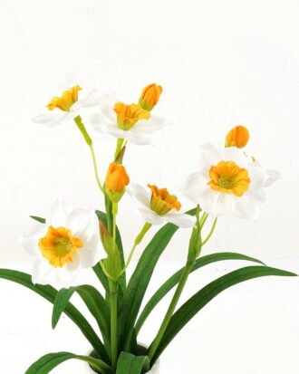 Artificial Flower 27*20*36cm Narcissus in ceramic pot GS-16823023 Potted Flowers&Plants YeahFlower is one of Chinese leading OEM manufacturers and exporters , supplying the silk flowers, wholesale artificial trees