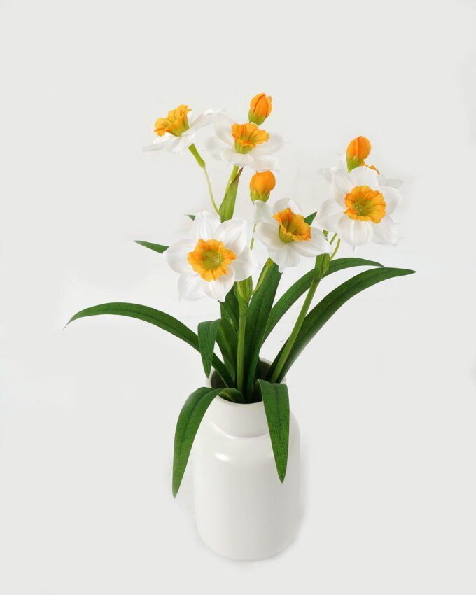 Artificial Flower 27*20*36cm Narcissus in ceramic pot GS-16823023 Potted Flowers&Plants YeahFlower is one of Chinese leading OEM manufacturers and exporters , supplying the silk flowers, wholesale artificial trees