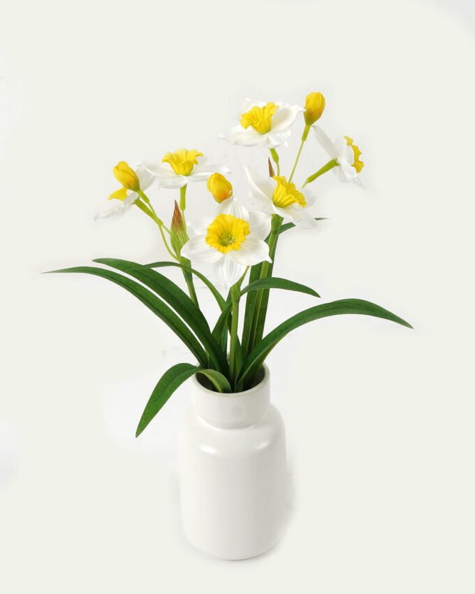 Artificial Flower 27*20*36cm Narcissus in ceramic pot GS-16823023 Potted Flowers&Plants YeahFlower is one of Chinese leading OEM manufacturers and exporters , supplying the silk flowers, wholesale artificial trees