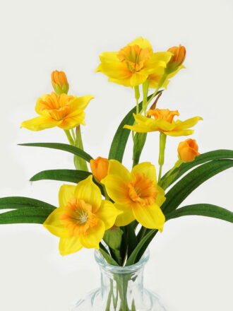 Artificial Flower 17*16*25cm Rose in glass ware GS-16823033 Potted Flowers&Plants 3,000+ sqm showroom with thousands of artificial flowers, plants & trees ready for global sourcing.