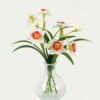 Artificial Flower 25*17*33cm Narcissus in glass ware GS-16823032 Potted Flowers&Plants YeahFlower is one of Chinese leading OEM manufacturers and exporters , supplying the silk flowers, wholesale artificial trees