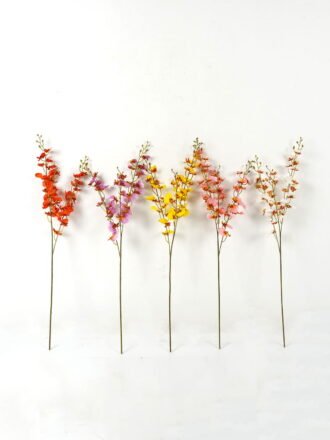 Artificial Flower 15*15*76cm Oncidium *3 single stem GS-27923016-W1 Single Flowers 3,000+ sqm showroom with thousands of artificial flowers, plants & trees ready for global sourcing.