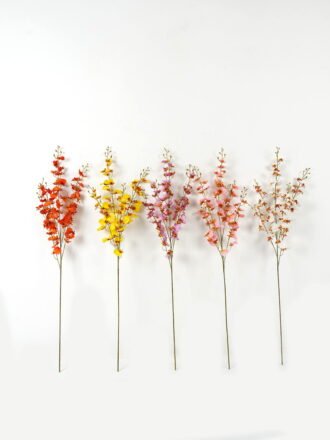 Artificial Flower 15*15*76cm Oncidium *3 single stem GS-27923016 Single Flowers 3,000+ sqm showroom with thousands of artificial flowers, plants & trees ready for global sourcing.