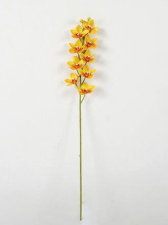 Artificial Flower 12*75cm Orchid single stem GS-64923002-W1 Single Flowers 3,000+ sqm showroom with thousands of artificial flowers, plants & trees ready for global sourcing.