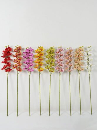 Artificial Flower 12*75cm Orchid single stem GS-64923002-G1 Single Flowers 3,000+ sqm showroom with thousands of artificial flowers, plants & trees ready for global sourcing.