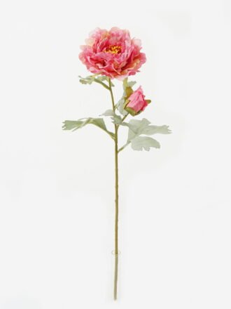 Artificial Flower 20*20*59cm Peony *2 single stem GS-58823007 Single Flowers 3,000+ sqm showroom with thousands of artificial flowers, plants & trees ready for global sourcing.