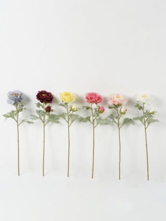 Artificial Flower 20*20*59cm Peony *2 single stem GS-58823007-P2 Single Flowers 3,000+ sqm showroom with thousands of artificial flowers, plants & trees ready for global sourcing.
