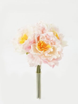 Artificial Flower 18*18*18cm Peony *5 bundle GS-58823008-B1 Bouquet 3,000+ sqm showroom with thousands of artificial flowers, plants & trees ready for global sourcing.