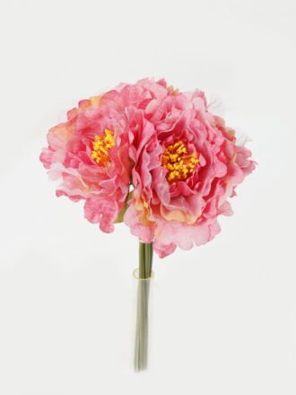 Artificial Flower 18*18*18cm Peony *5 bundle GS-58823008-R1 Bouquet 3,000+ sqm showroom with thousands of artificial flowers, plants & trees ready for global sourcing.