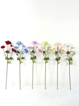 Artificial Flower 23*23*62cm Hydrangea *18 single stem GS-09823005-R1 Single Flowers 3,000+ sqm showroom with thousands of artificial flowers, plants & trees ready for global sourcing.