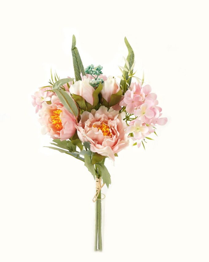 Artificial Flower 20*20*35cm Peony hydrangea *3 bundle GS-58823026 Bouquet YeahFlower is one of Chinese leading OEM manufacturers and exporters , supplying the silk flowers, wholesale artificial trees