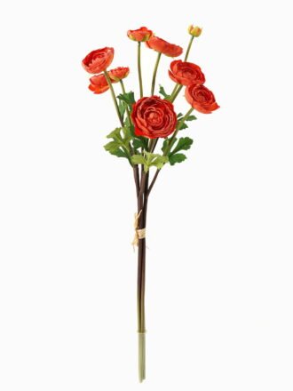 Artificial Flower 20*20*69cm Persian buttercup *3 bundle(Burn the side) GS-128J23012-R2 Bouquet 3,000+ sqm showroom with thousands of artificial flowers, plants & trees ready for global sourcing.
