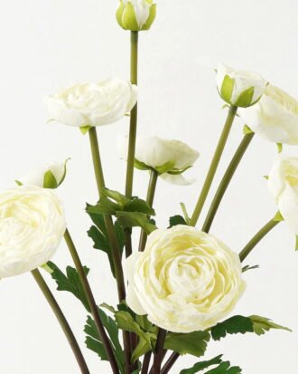 Artificial Flower 20*20*69cm Persian buttercup *3 bundle(Burn the side) GS-128J23012-W1 Bouquet YeahFlower is one of Chinese leading OEM manufacturers and exporters , supplying the silk flowers, wholesale artificial trees