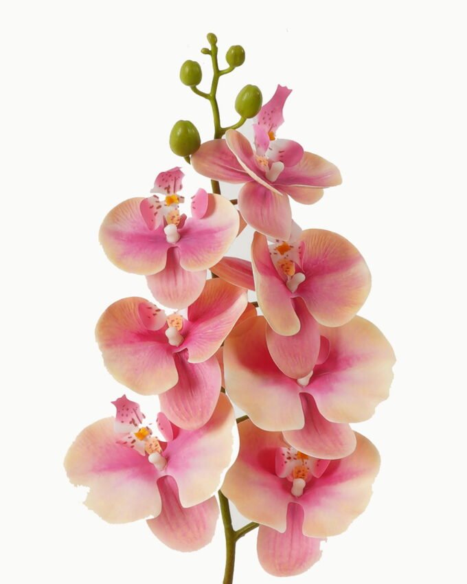 Artificial Flower 18*95cm Phalaenopsis *7 single stem GS-64923004-P1 Single Flowers YeahFlower is one of Chinese leading OEM manufacturers and exporters , supplying the silk flowers, wholesale artificial trees