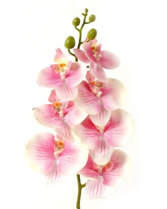 Artificial Flower 18*95cm Phalaenopsis *7 single stem GS-64923004-P2 Single Flowers YeahFlower is one of Chinese leading OEM manufacturers and exporters , supplying the silk flowers, wholesale artificial trees