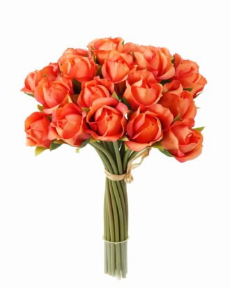 Artificial Flower 19*19*24cm Rose *20 bundle GS-128J23009-O1 Bouquet YeahFlower is one of Chinese leading OEM manufacturers and exporters , supplying the silk flowers, wholesale artificial trees