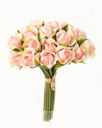 Artificial Flower 19*19*24cm Rose *20 bundle GS-128J23009-P3 Bouquet YeahFlower is one of Chinese leading OEM manufacturers and exporters , supplying the silk flowers, wholesale artificial trees