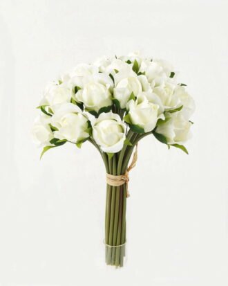 Artificial Flower 19*19*24cm Rose *20 bundle GS-128J23009-W1 Bouquet YeahFlower is one of Chinese leading OEM manufacturers and exporters , supplying the silk flowers, wholesale artificial trees